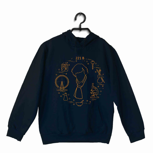 3 TV Series clock design UNISEX HOODIE Sweatshirts